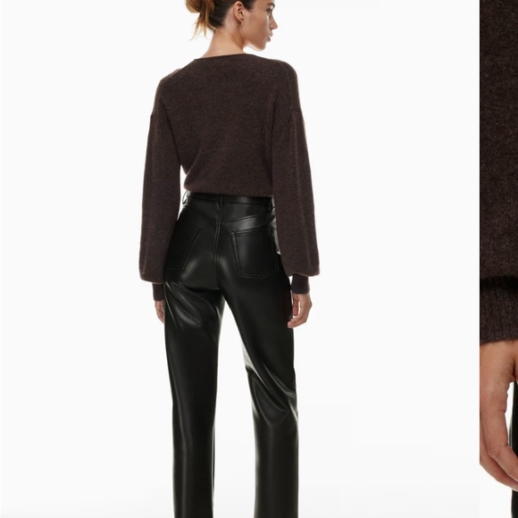 Melina faux leather pants - Picture 2 of 6